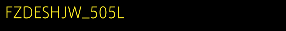 Founder Desai black series font package, founder Desai black series font package download - founder Desai black simplified 505L.TTF ( negrita -1.89MB ) font download